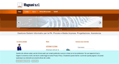 Desktop Screenshot of magnani.it